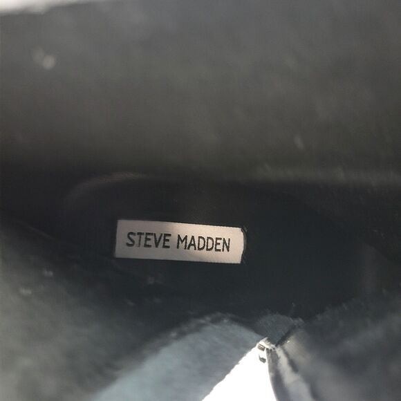 Steve Madden SILVEE Boot Bootie Pointed Toe Black - Picture 15 of 15